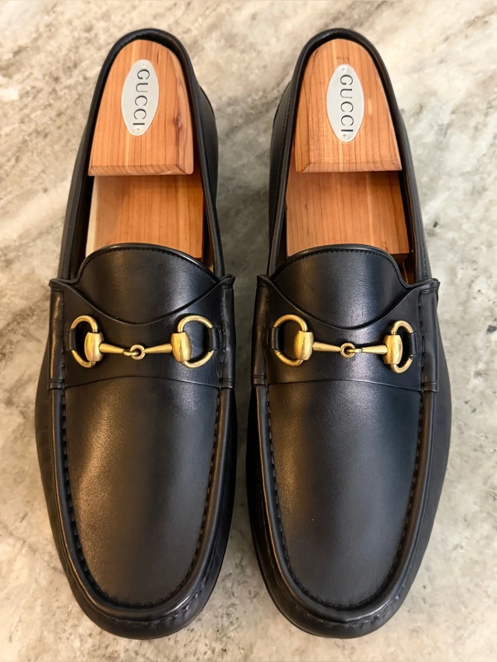 GUCCI 1953 Horsebit Leather Loafer Black Leather 9.5/10 US $1000 Brixton Jordaan